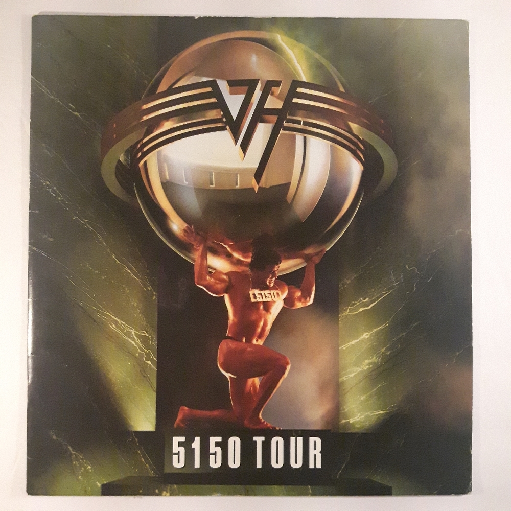 Van Halen 5150 Tour Book 1986 Vintage Music Collectors Item